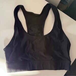 Fabletics Classic Black Sports Bra